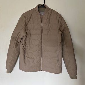 Rains Trekker Jacket in Taupe, Size XXS / XS